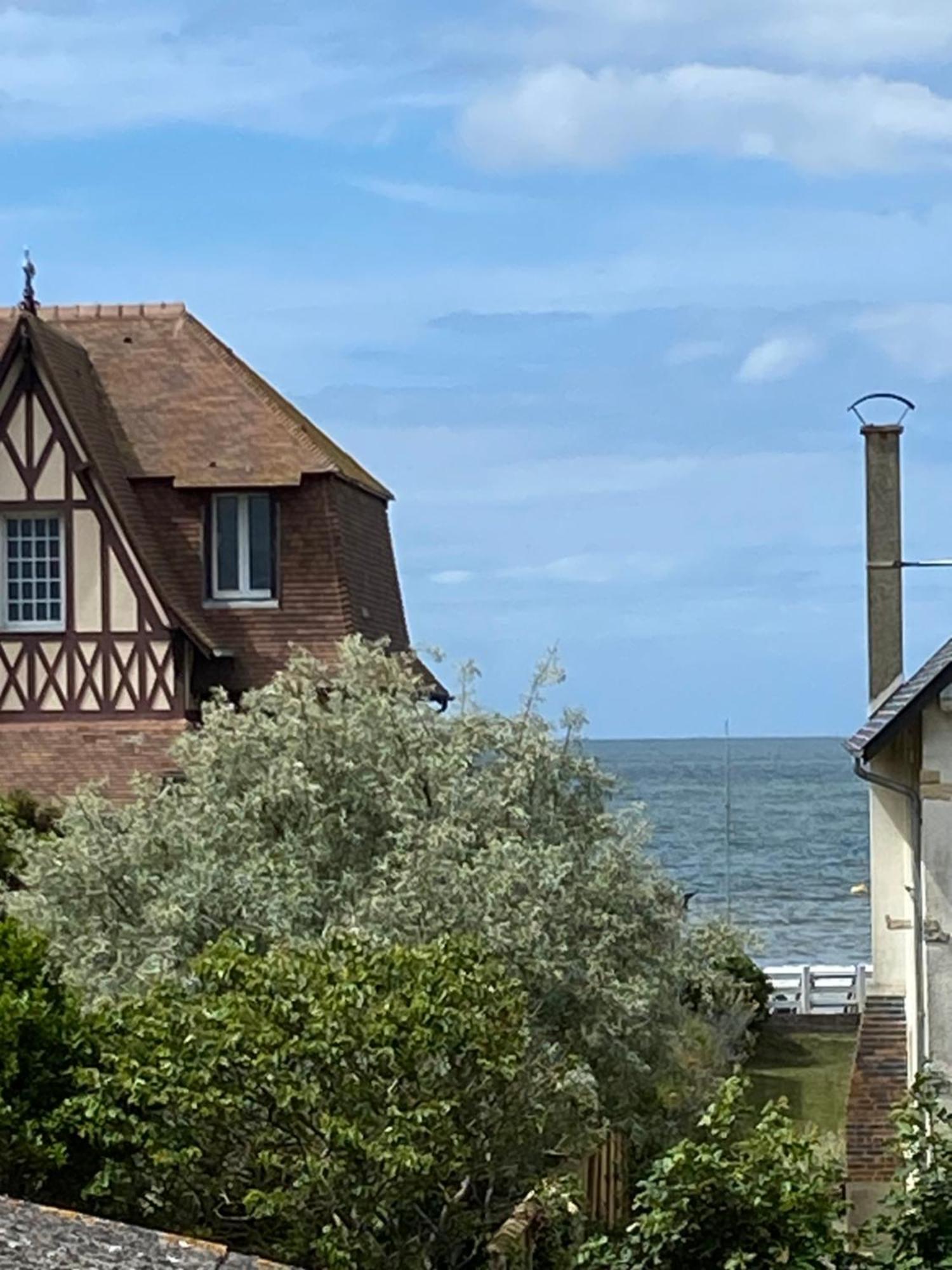 Appartement 65M2 Avec Balcon Vues Partielles Mer A 150M De La Plage Et Centre, Wifi Et Parking Prive ブロンヴィル・シュル・メール エクステリア 写真